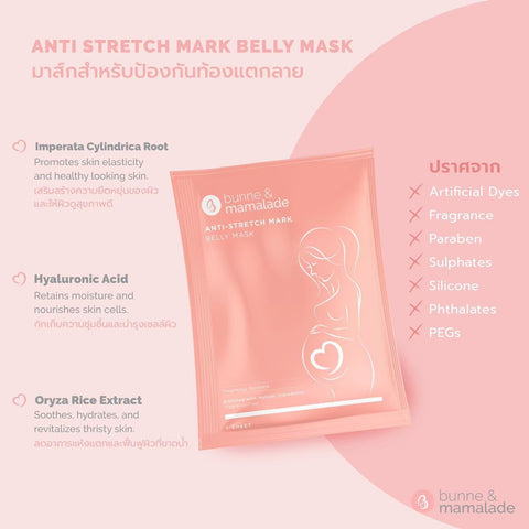 Belly Mask - Hydrating Maternity Sheets